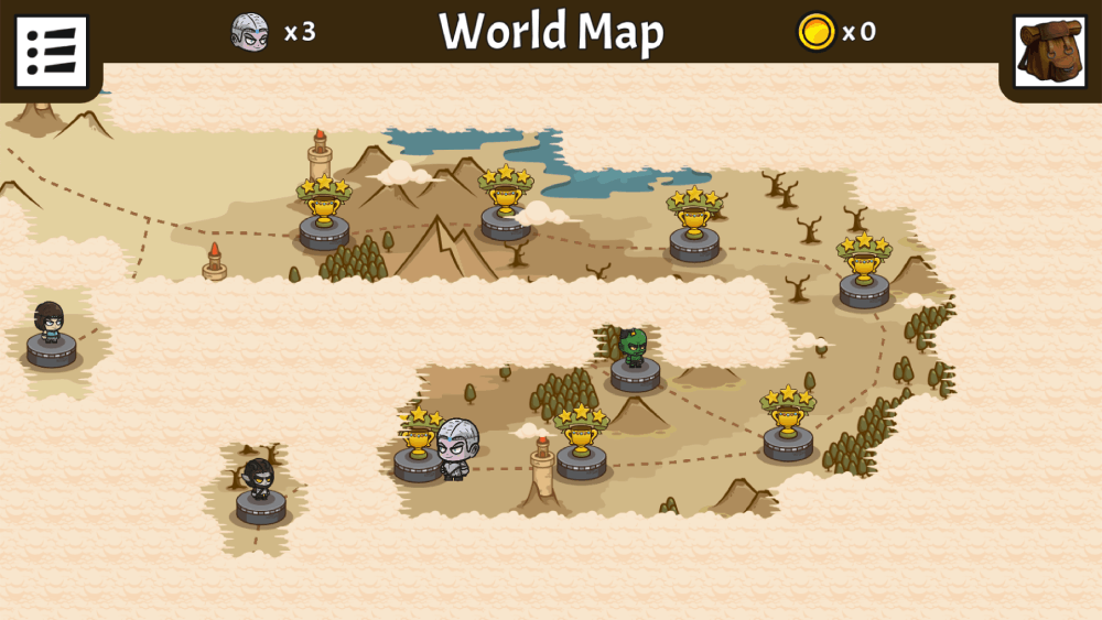 The Spell Book - World Map View